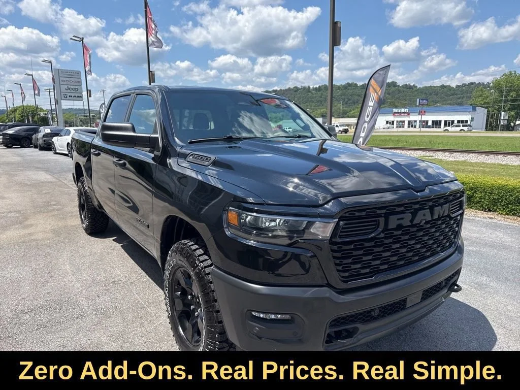 New 2026 Diamond Black Crystal Pearl-Coat Exterior Paint RAM Warlock image 1