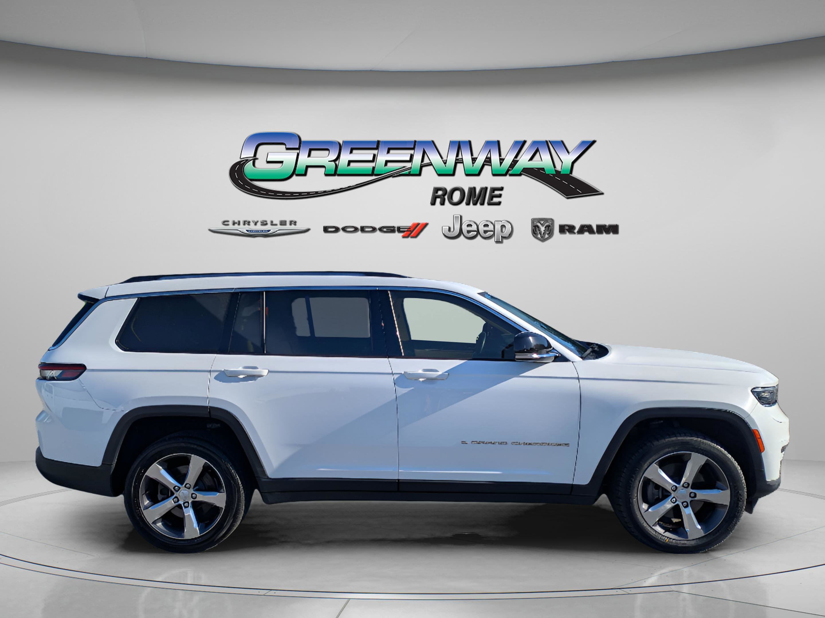 Used 2021 Bright White Clearcoat Jeep Limited image 8