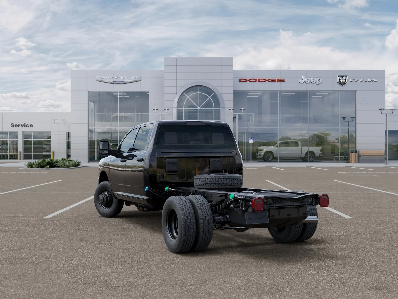 New 2026 Diamond Black Crystal Pearlcoat RAM Tradesman image 29