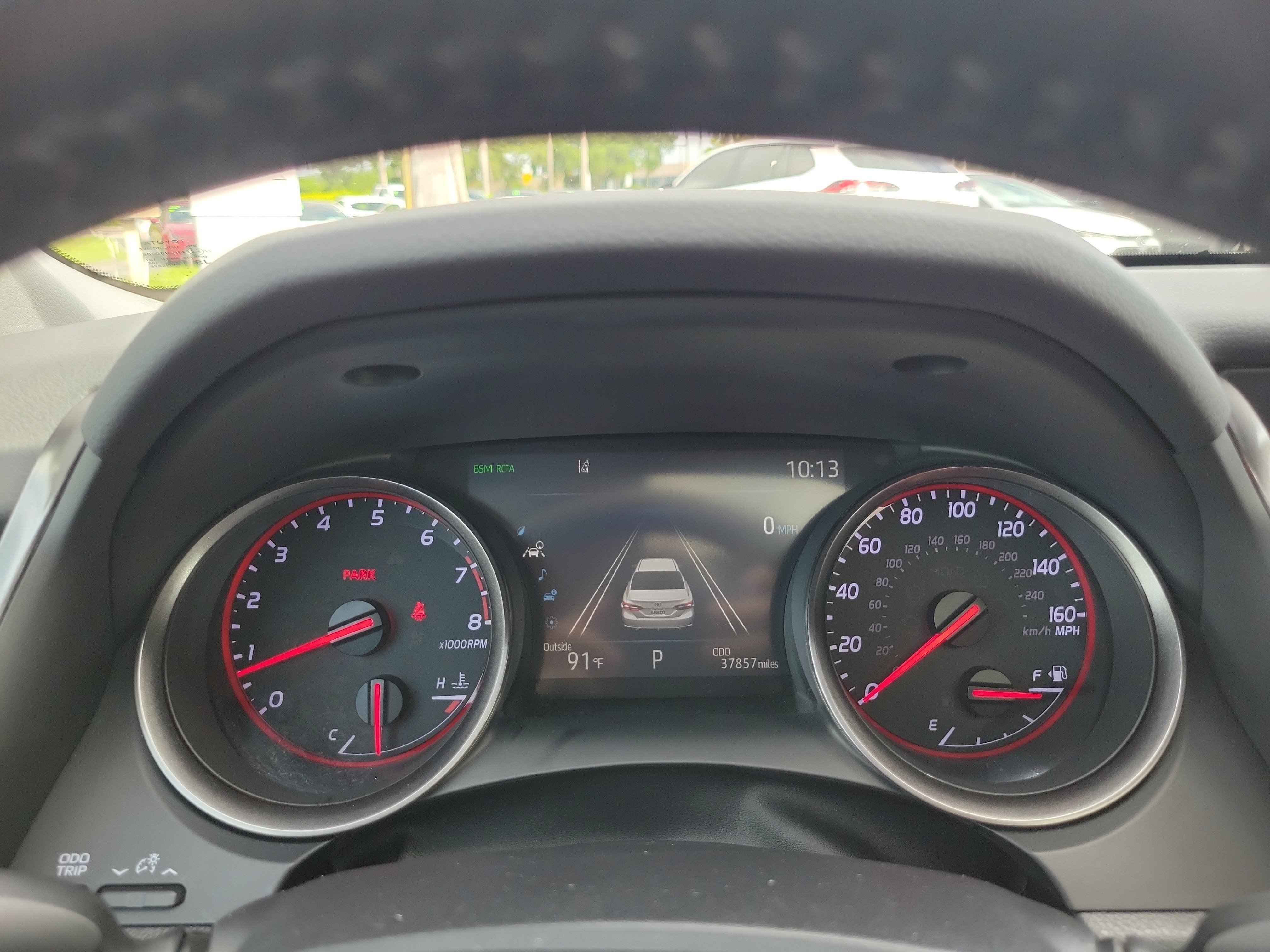 Used 2022 Pearl Toyota XSE image 24