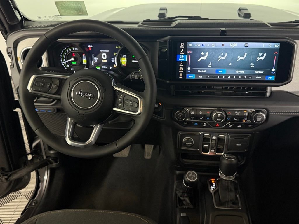 Certified Used 2025 Gray Jeep Sahara 4xe image 14