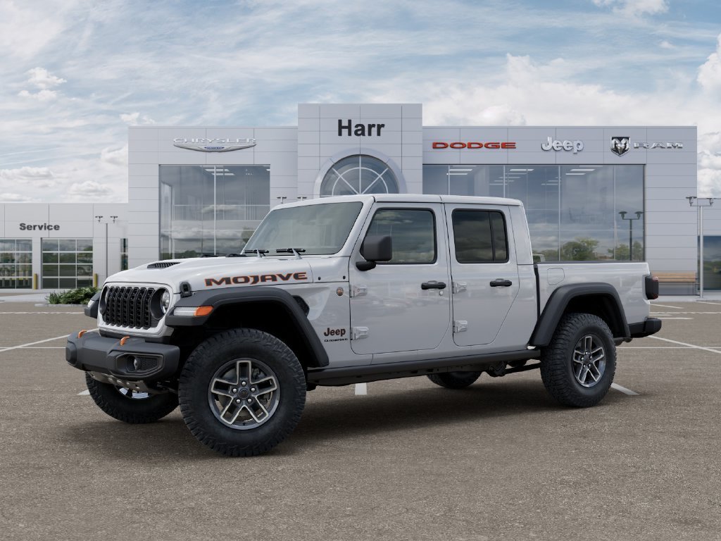 New 2026 Bright White Clear-Coat Exterior Paint Jeep Mojave image 2