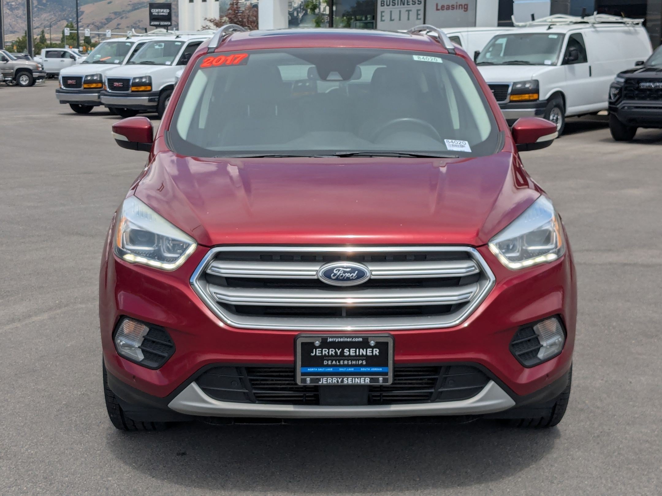 Used 2017 Ruby Red Metallic Ford Titanium image 9