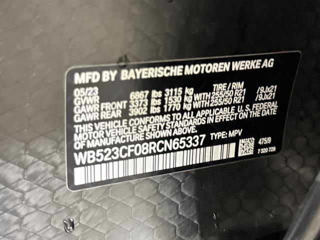 Certified Used 2024 Black Sapphire Metallic BMW xDrive50 image 35