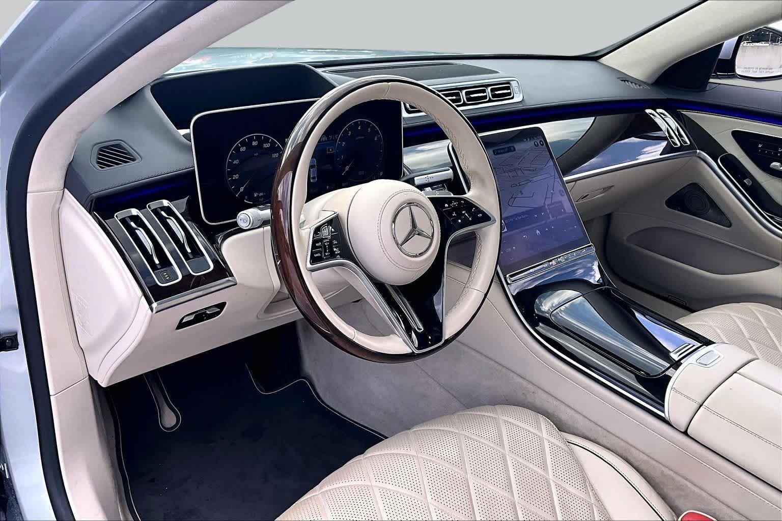 Used 2021 Cirrus Silver Mercedes-Benz S 580 image 18