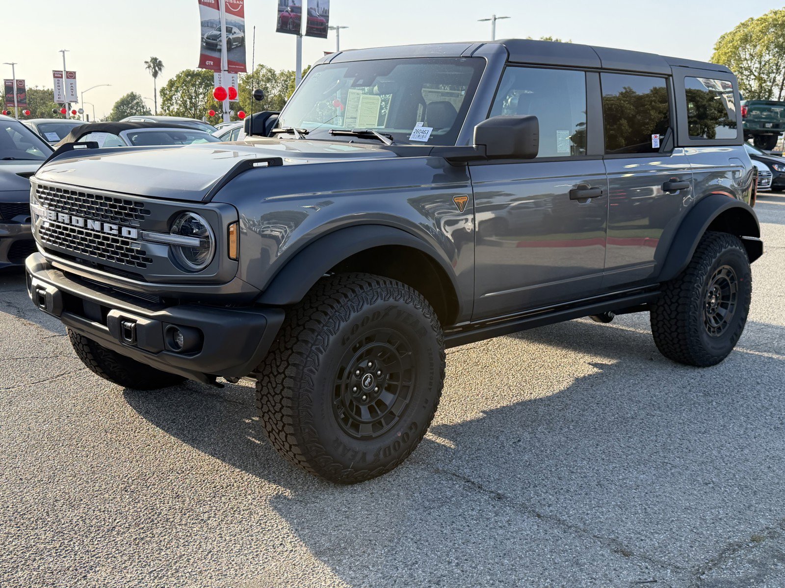 New 2026 Carbonized Gray Metallic Ford Badlands® image 3