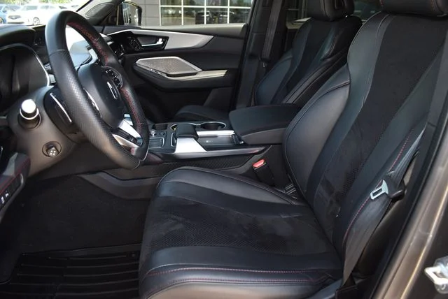 Certified Used 2024 Liquid Carbon Metallic Acura SH-AWD A-SPEC image 12
