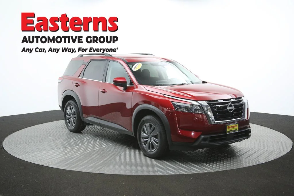 Used 2025 Red Nissan SV image 49