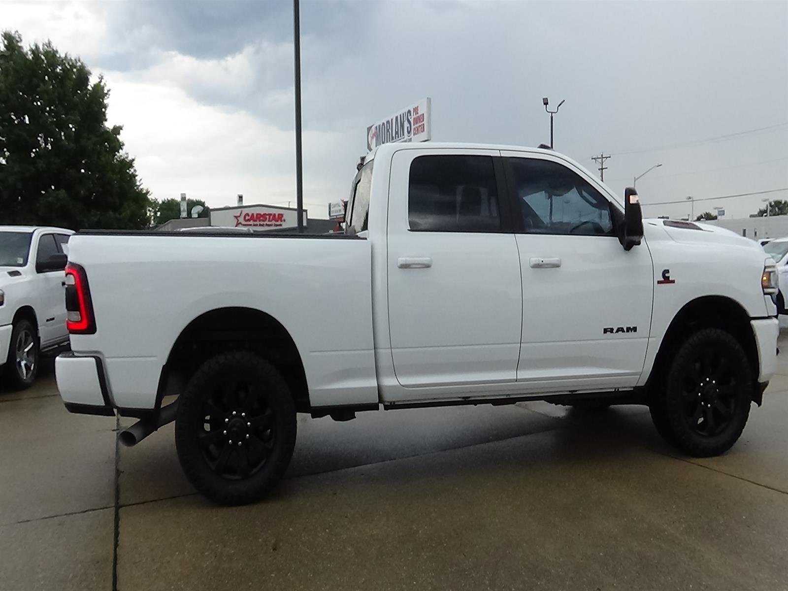 Certified Used 2024 Bright White Clear Coat (pw7) RAM Laramie image 5