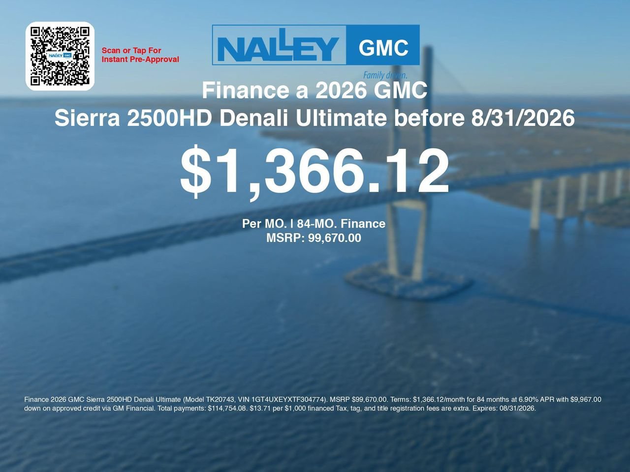 New 2026 Onyx Black GMC Denali Ultimate image 7
