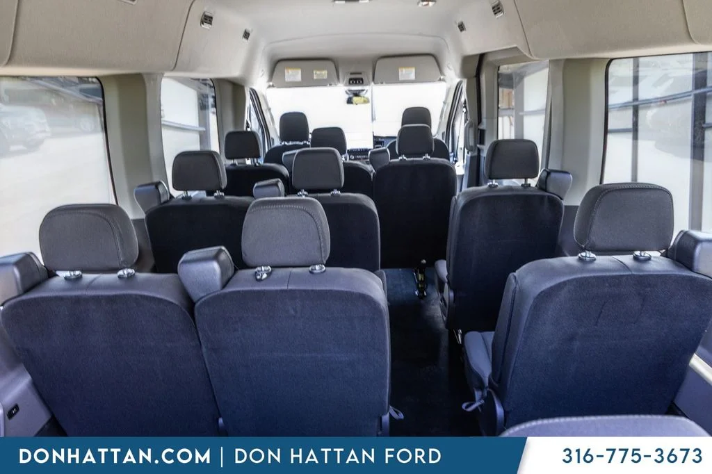 New 2026 Oxford White Ford Passenger Van XLT image 27