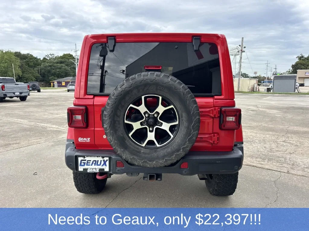 Used 2018 Red Jeep Unlimited Rubicon image 19