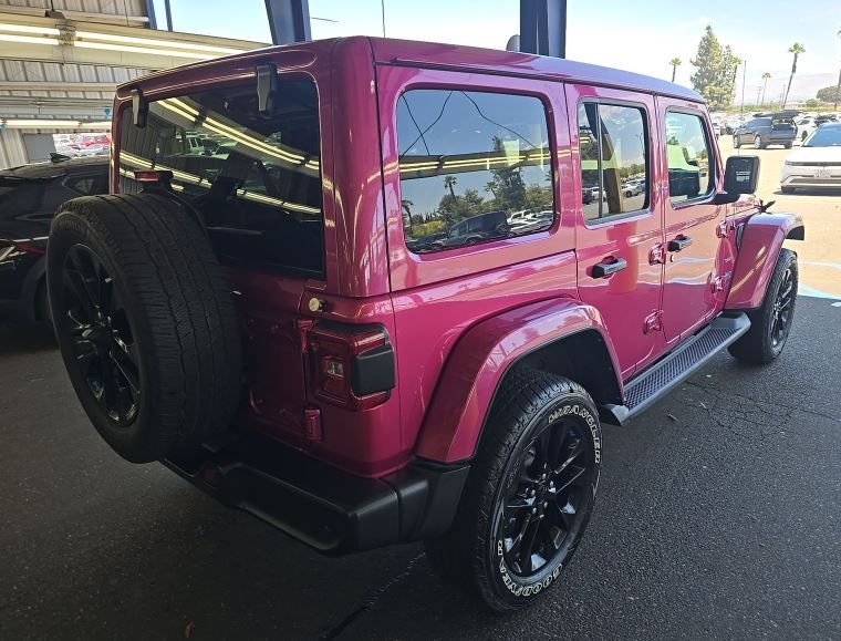 Used 2022 Jeep Wrangler Unlimited Sahara 4XE with VIN 1C4JJXP6XNW158564 for sale in Kansas City