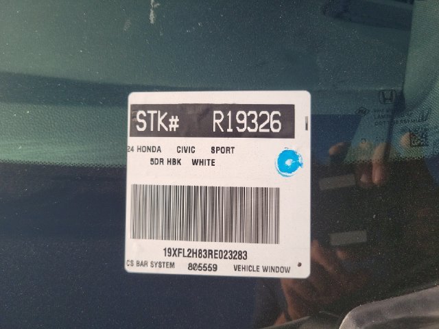 Certified Used 2024 White Honda Sport image 29