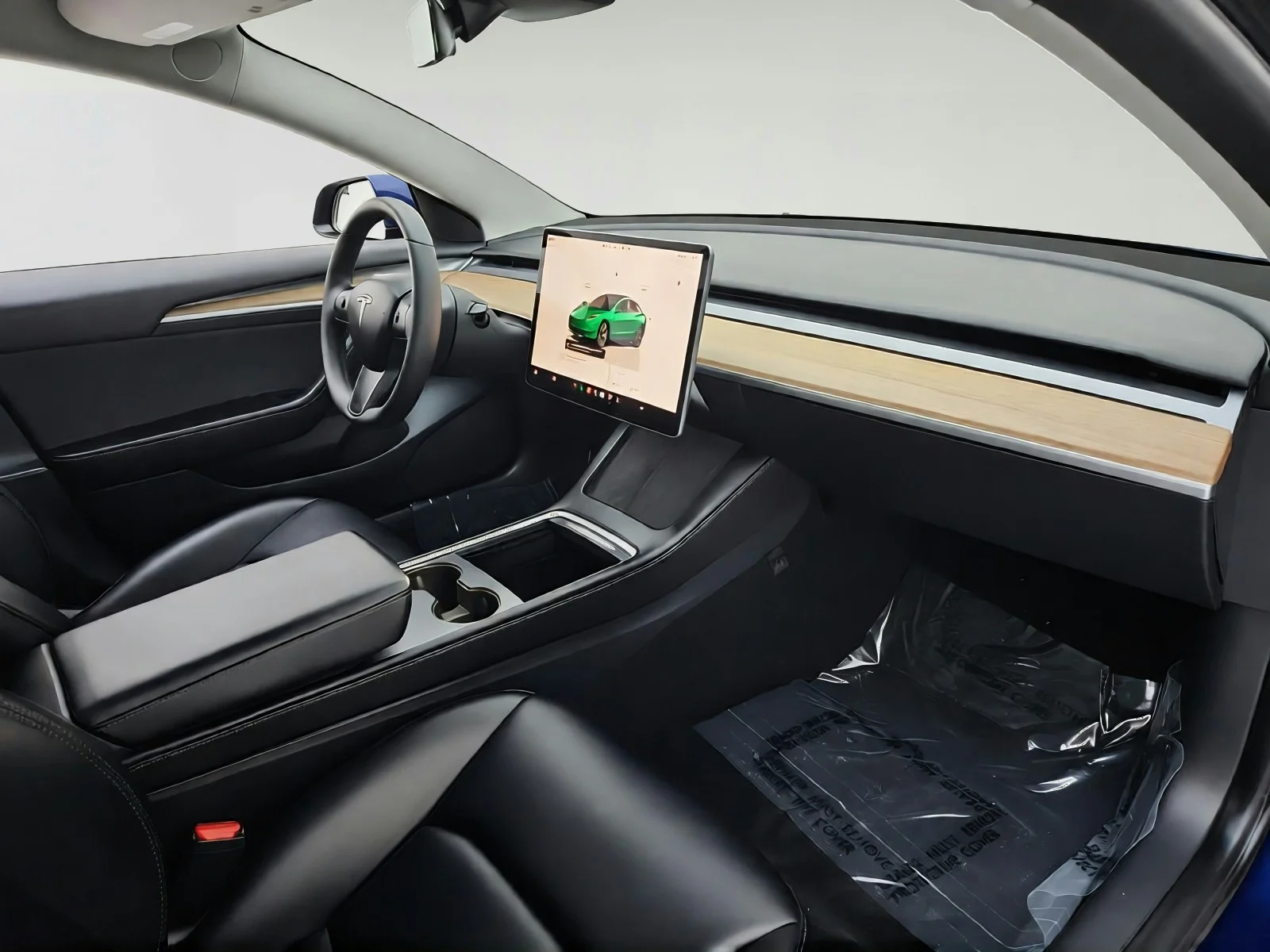 Used 2023 Deep Blue Metallic Tesla SEDAN image 26