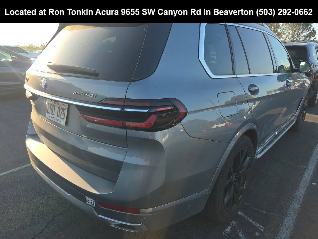 Used 2025 Gray Metallic BMW xDrive40i image 4