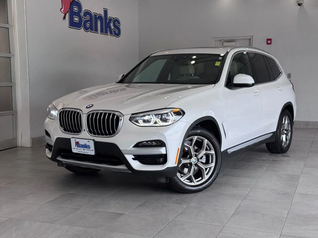 Certified Used 2021 White BMW xDrive30i image 2