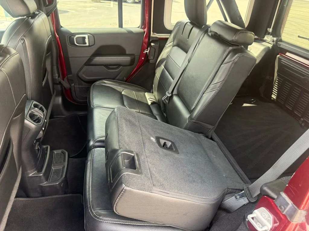 Certified Used 2021 Red Jeep Unlimited Sahara 4xe image 44