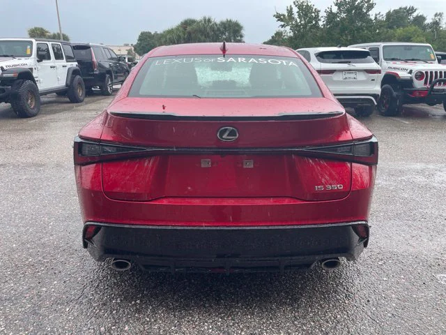 Certified Used 2025 Infra-Red Lexus IS 350 F SPORT Design image 3
