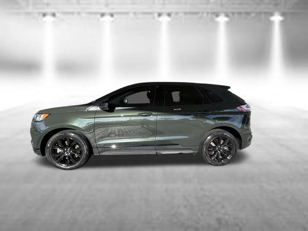 Certified Used 2024 Green Metallic Ford SE image 8
