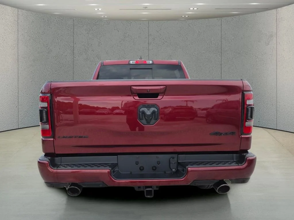 Used 2021 Delmonico Red Pearlcoat Ram Limited image 4