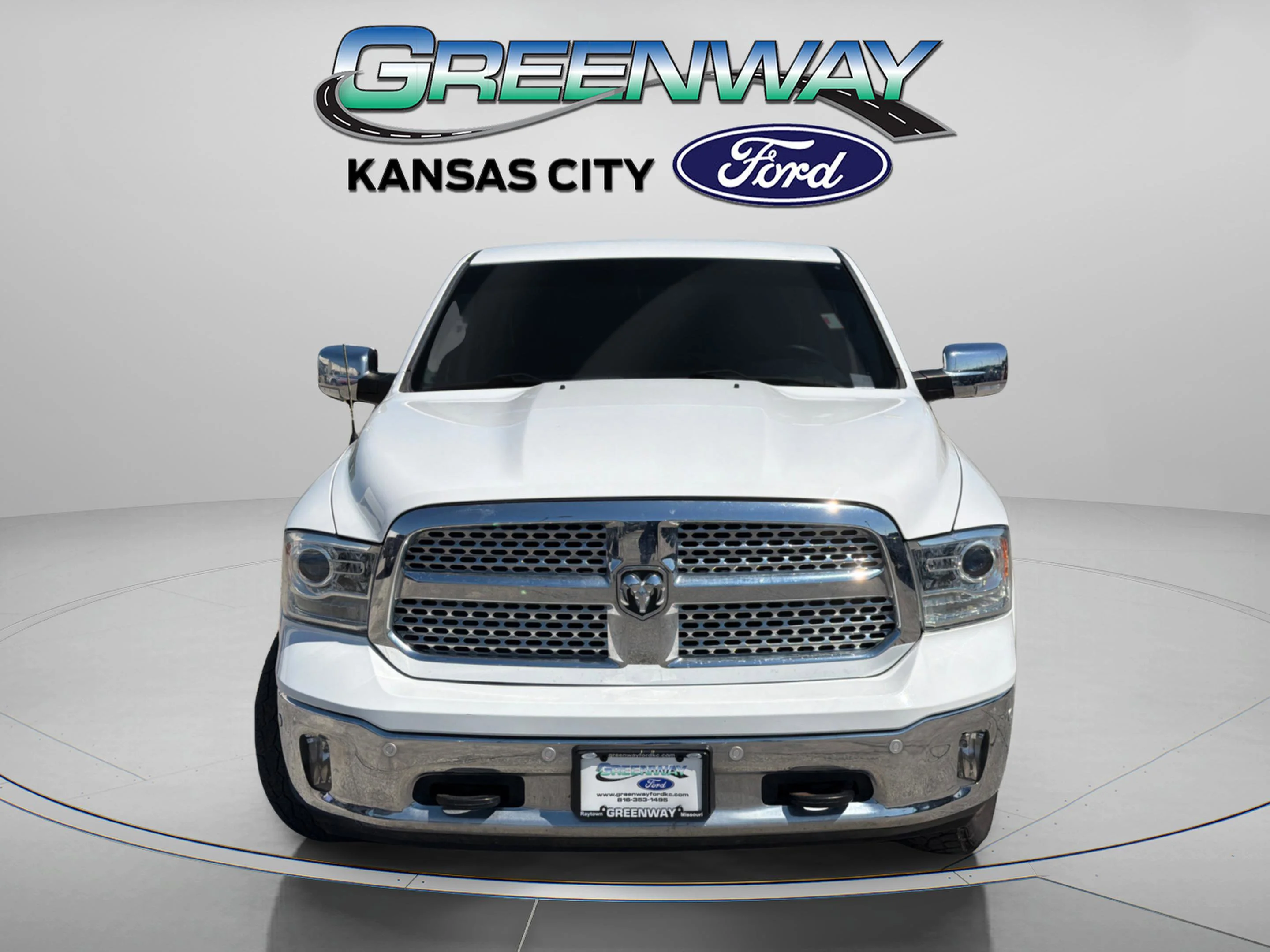 Used 2017 RAM Ram 1500 Pickup Laramie with VIN 1C6RR7NT4HS573600 for sale in Kansas City