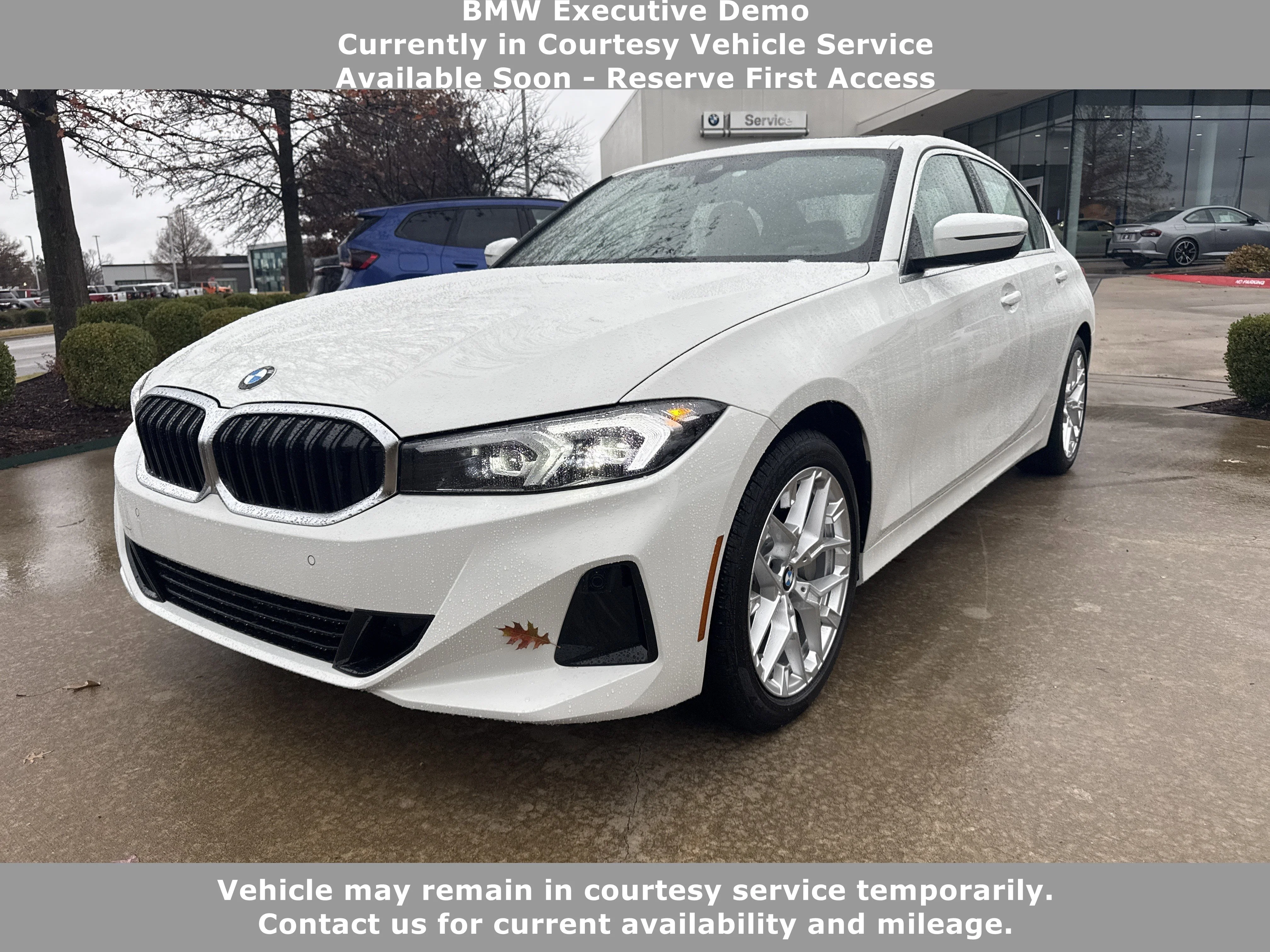 Used 2026 Alpine White BMW 330i NA xDrive image 1