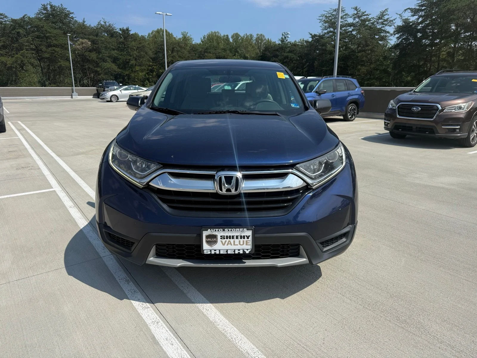 Used 2017 Blue Honda LX image 2