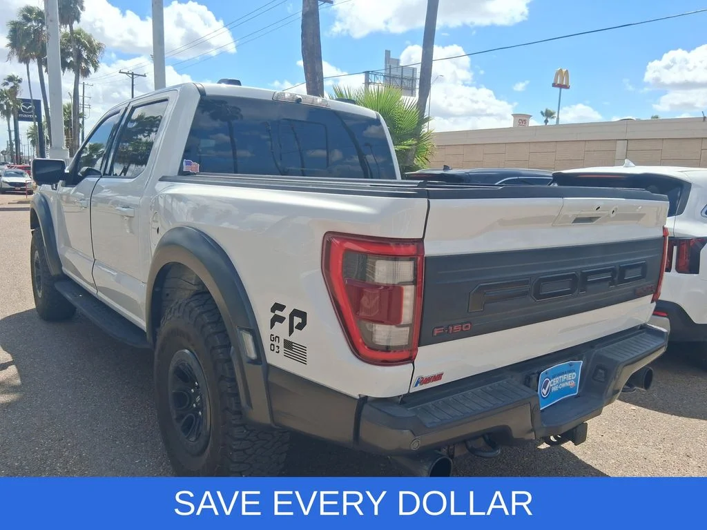 Used 2021 White Ford Raptor image 5