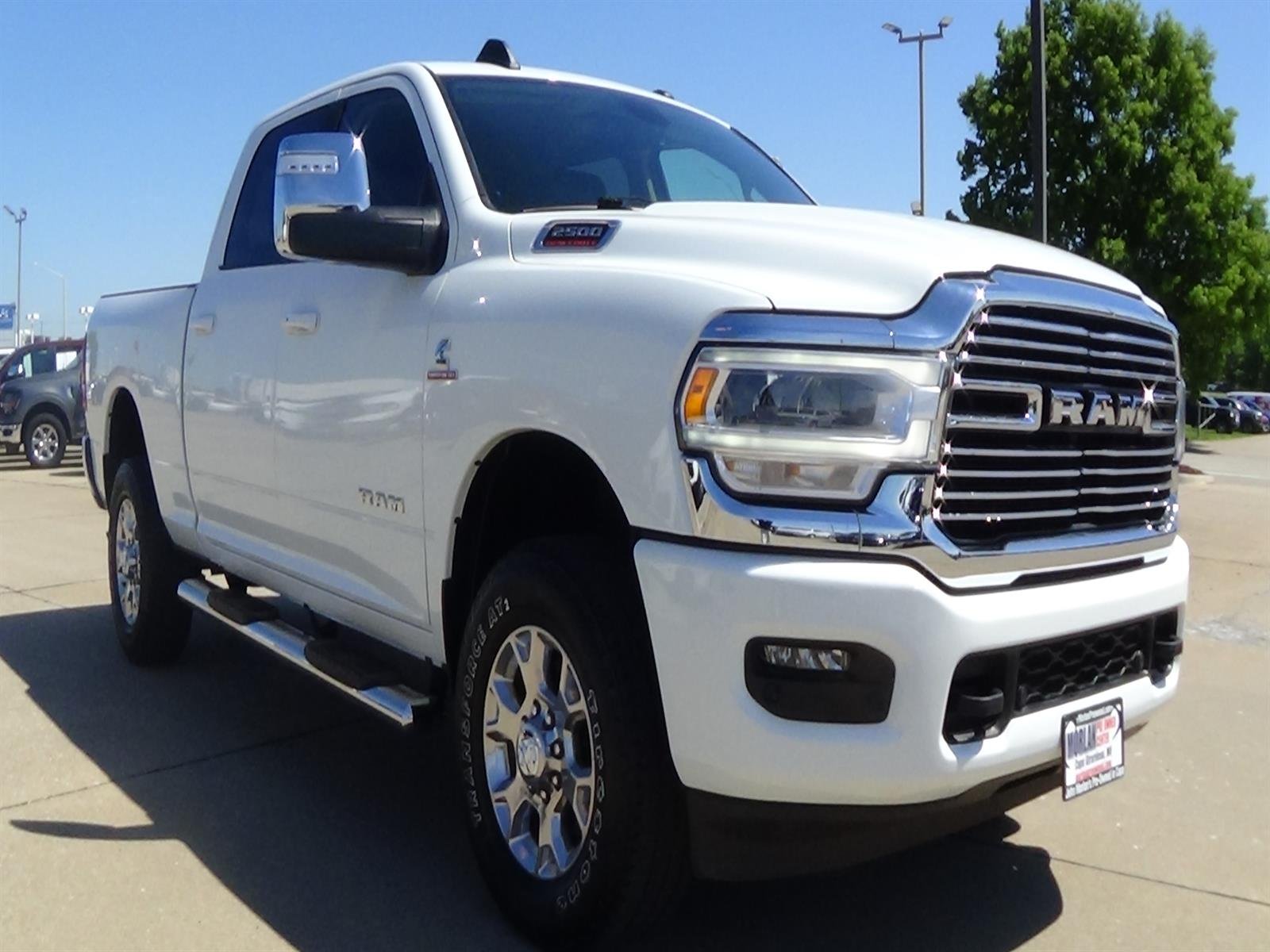 Certified Used 2024 Bright White Clear Coat (pw7) RAM Laramie image 4