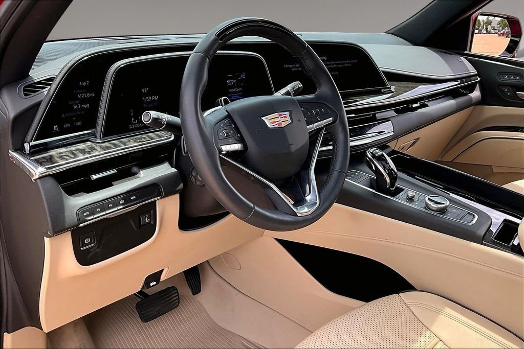 Used 2024 Red Cadillac Premium Luxury image 13
