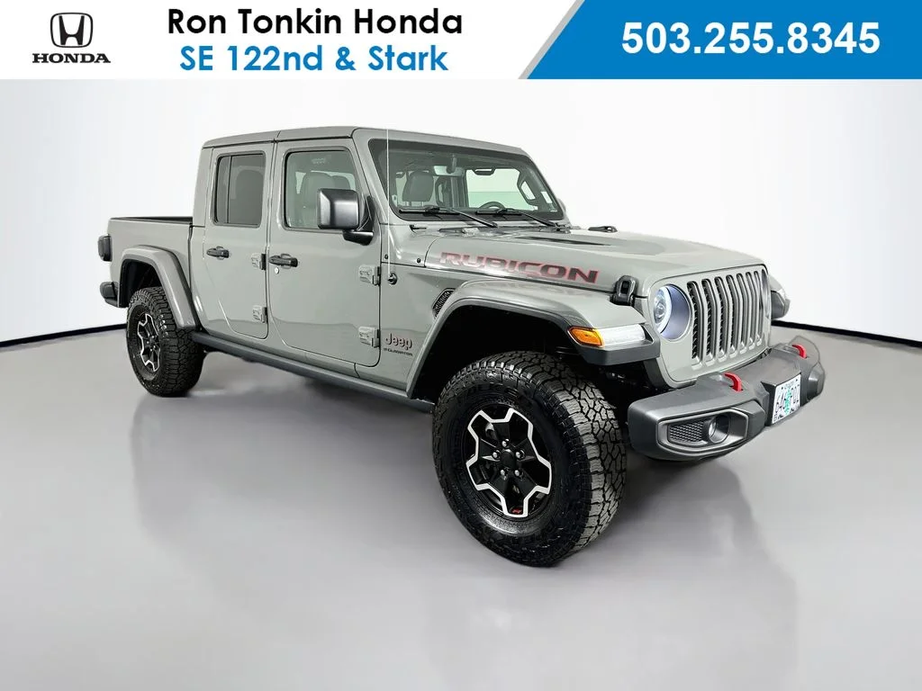 Used 2023 Sting-Gray Clearcoat Jeep Rubicon image 1