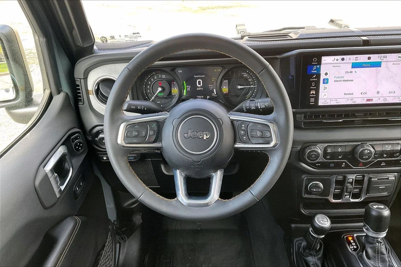 Certified Used 2024 Gray Jeep Sahara 4xe image 10