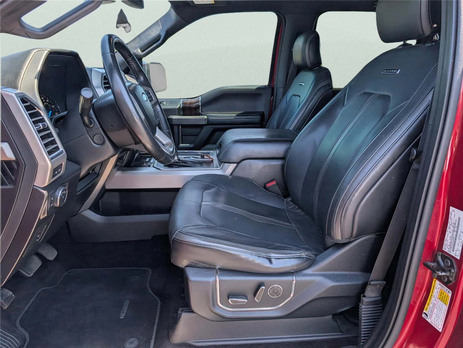 Used 2016 Ruby Red Metallic Tinted Clearcoat Ford Platinum image 9