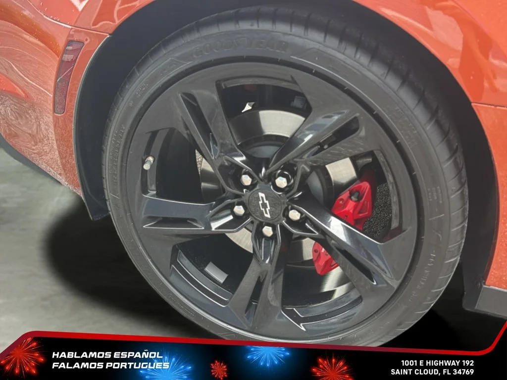 Used 2024 Vivid Orange Metallic Chevrolet 2SS image 15