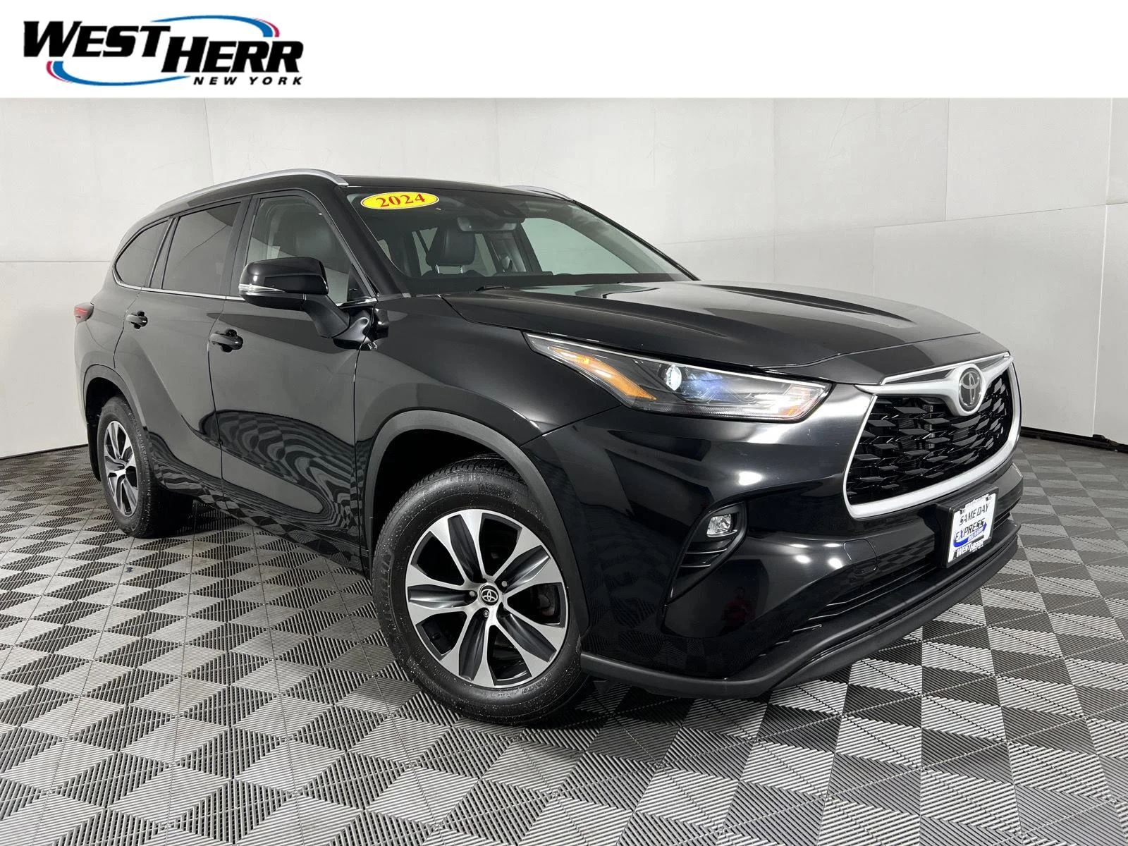 Used 2024 Midnight Black Metallic Toyota XLE image 1