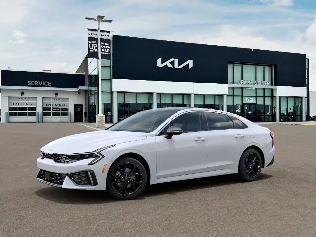 New 2026 Snow White Pearl Kia GT-Line FWD image 3