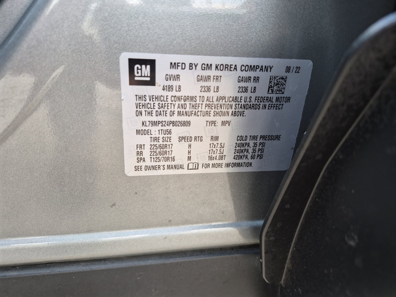 Used 2023 STERLING GRAY METALLIC Chevrolet LT image 27
