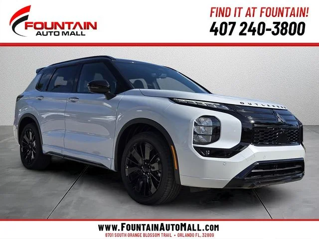 New 2026 White Mitsubishi BLACK EDITION 2WD image 1
