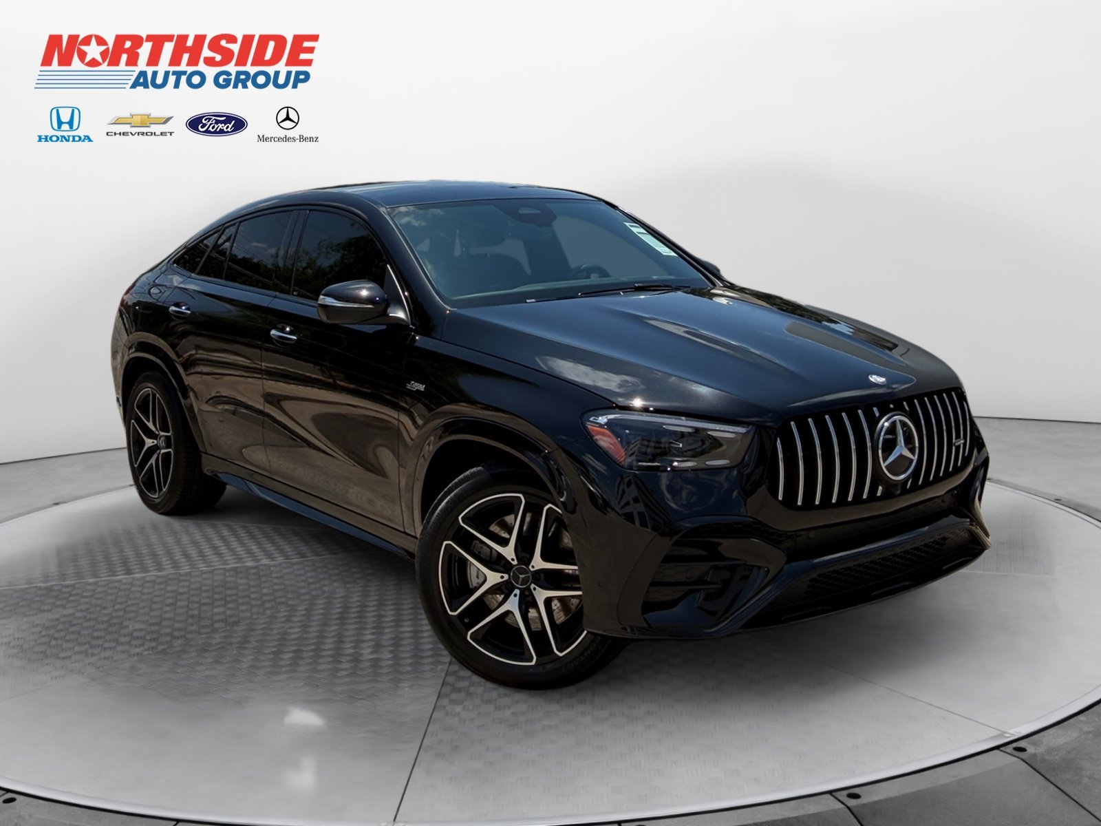 Used 2025 Obsidian Black Metallic Mercedes-Benz AMG® GLE 53 image 1