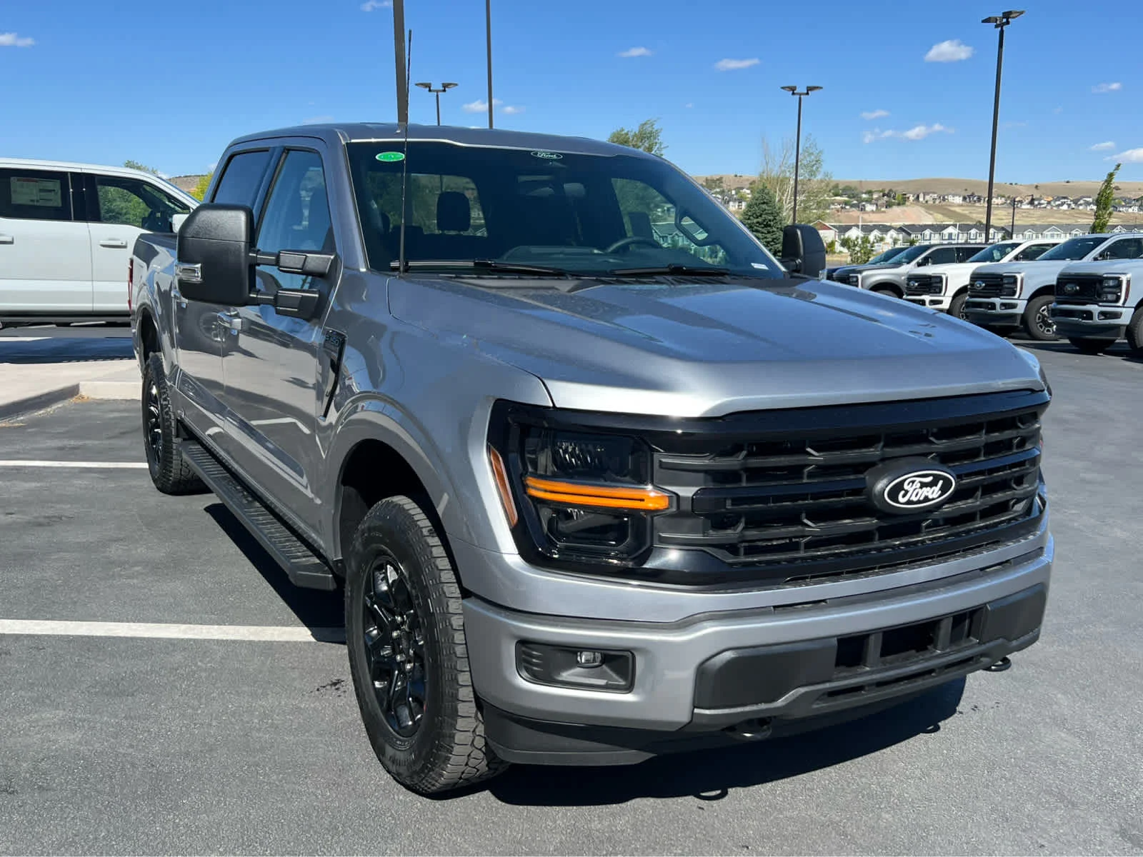 New 2026 Iconic Silver Metallic Ford XLT image 4