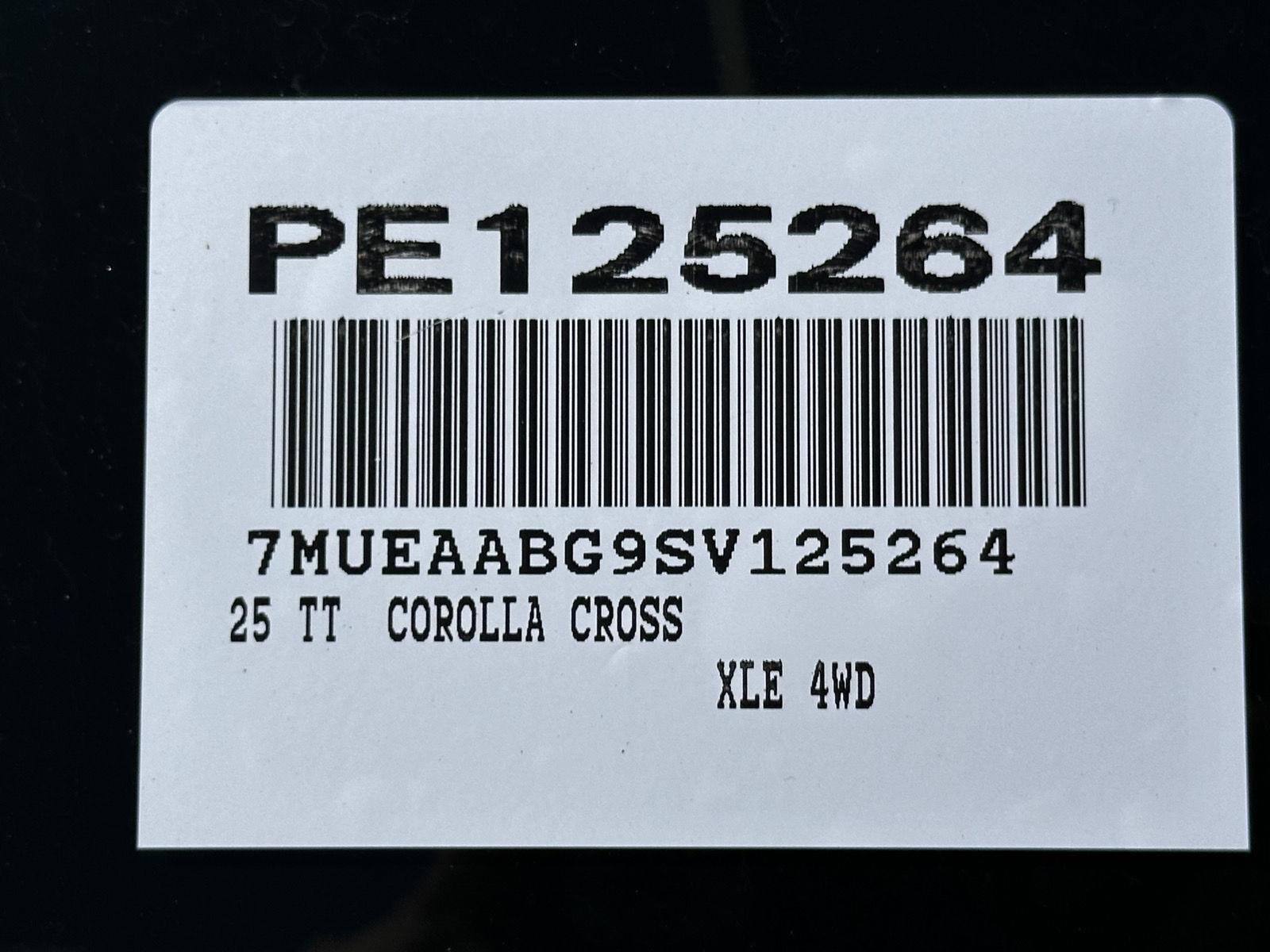 Used 2025 Blue Crush Metallic Toyota XLE image 15