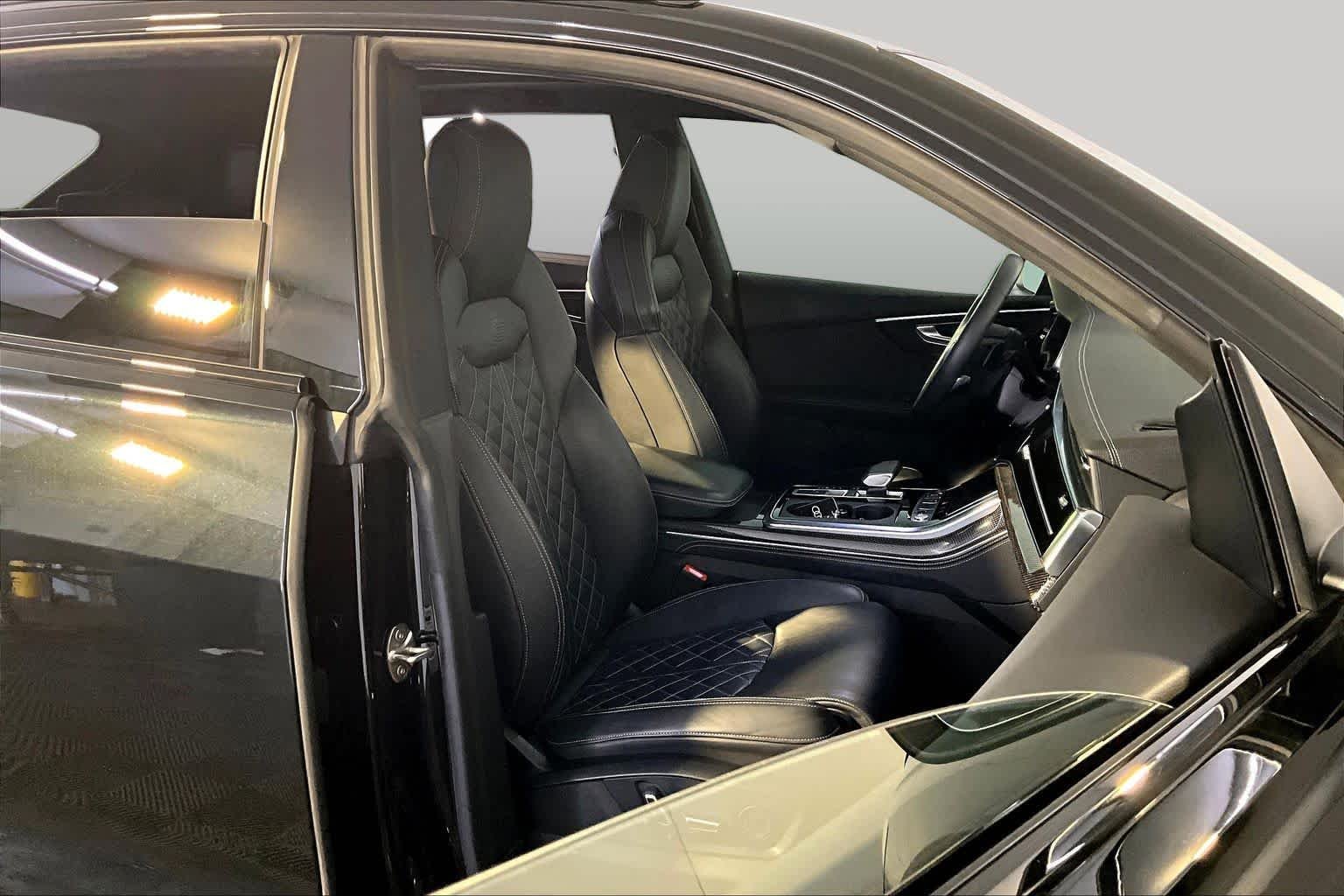 Used 2023 Mythos Black Metallic Audi Premium Plus image 8
