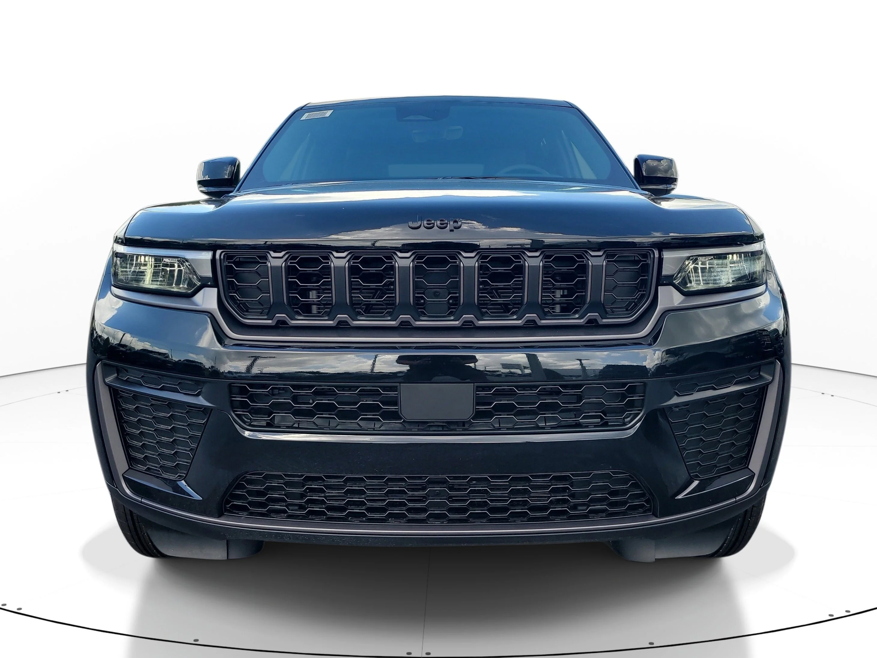 New 2026 Diamond Black Crystal Pearlcoat Jeep Laredo Altitude image 3