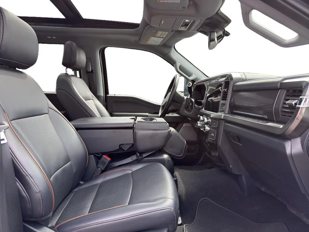 Used 2025 Antimatter Blue Metallic Ford LARIAT image 6