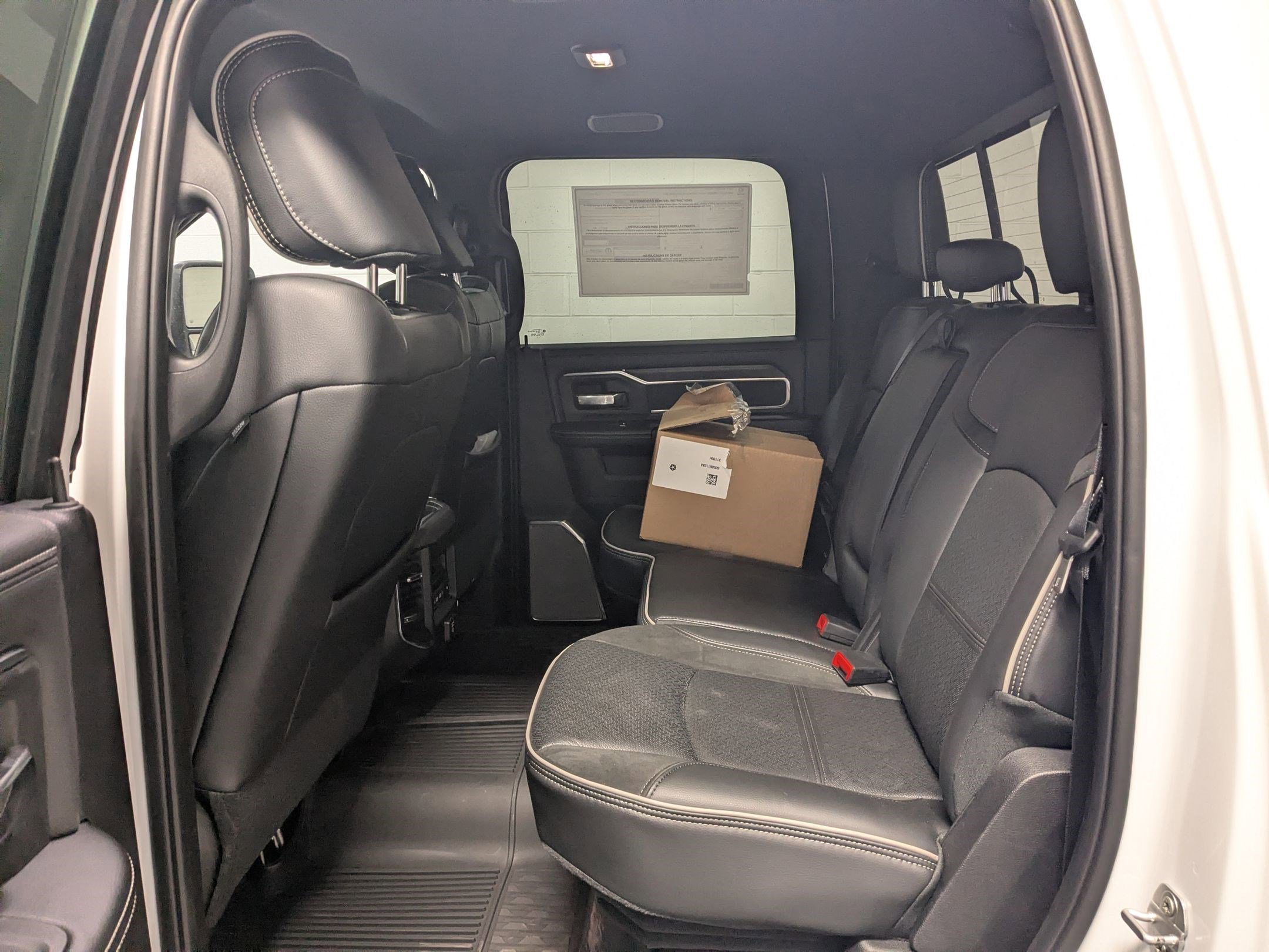 New 2026 Bright White Clear-Coat Exterior Paint RAM Laramie image 18