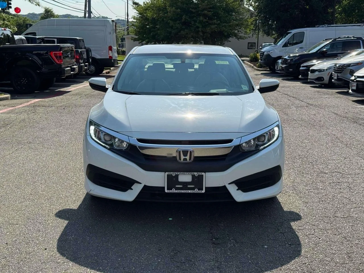 Used 2017 Taffeta White Honda LX image 2