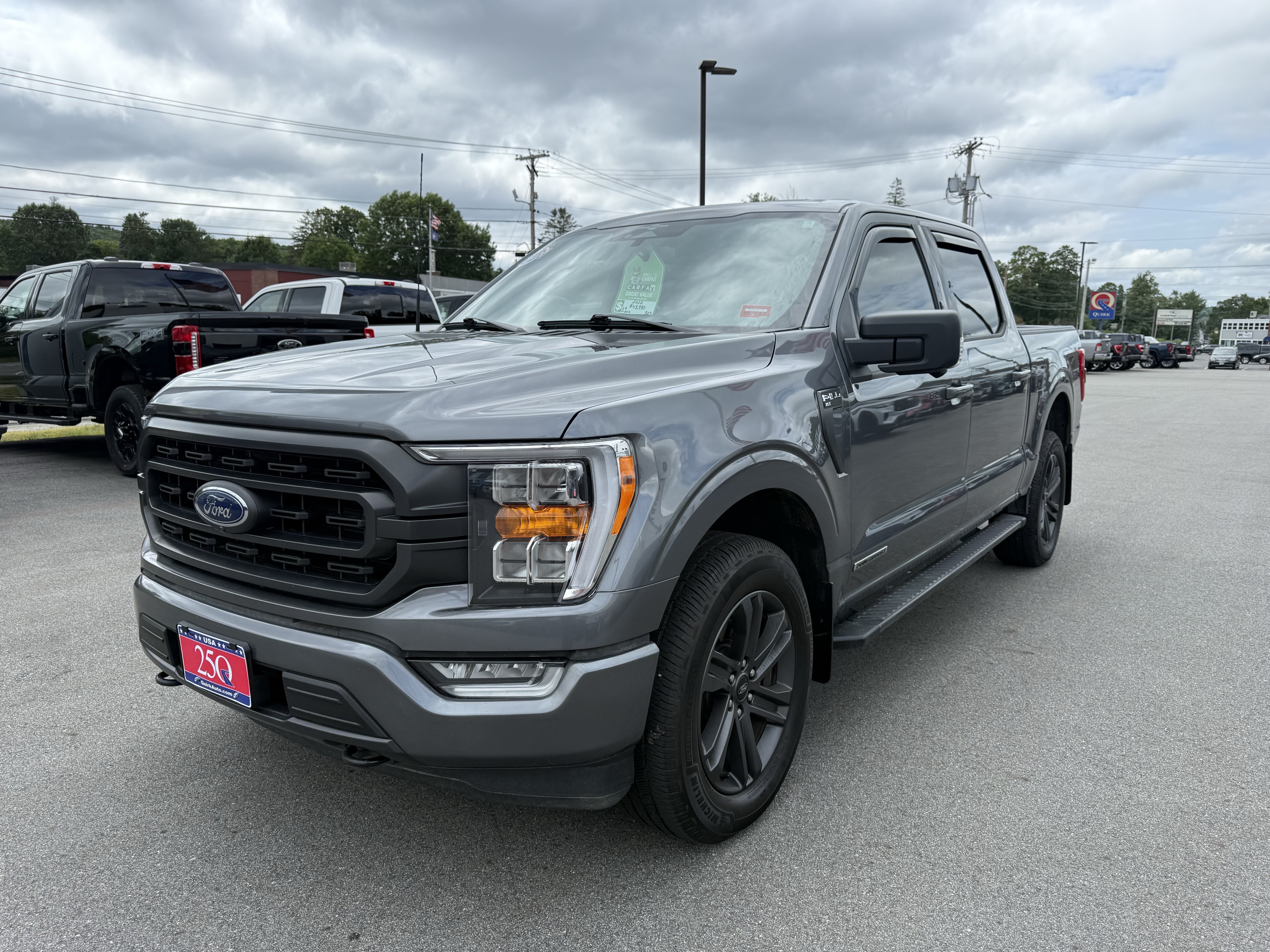 Used 2023 Carbonized Gray M Ford XLT image 14