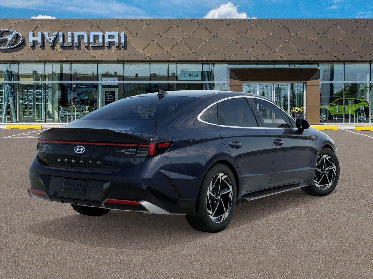 New 2026 Blue Hyundai SEL Sport image 4