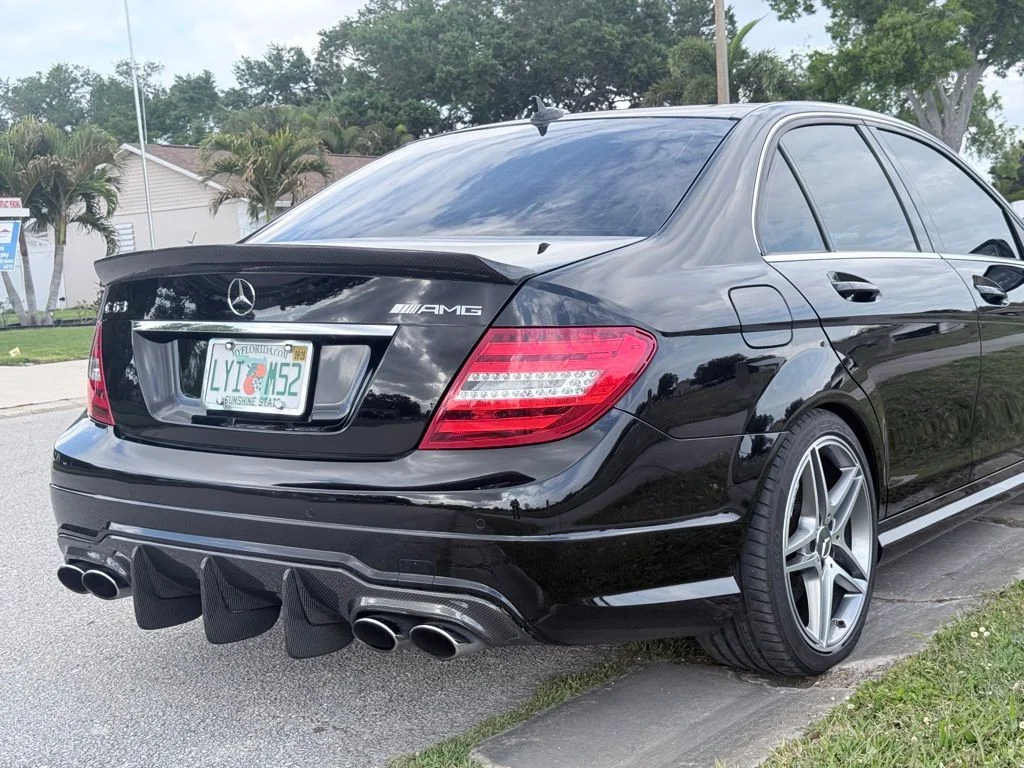 Used 2013 Black Mercedes-Benz C 63 AMG® image 27